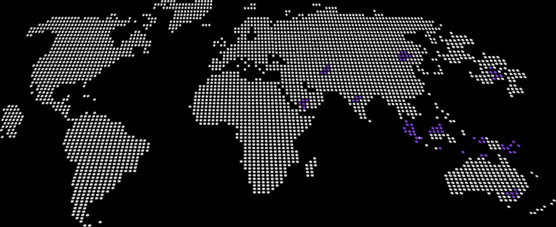 Global presence map